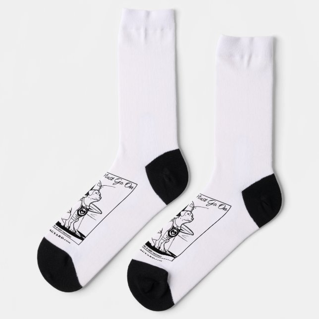 Chaussette Chaussettes à pawsit (Gauche)
