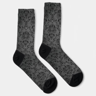Chaussette Chaussettes à texture de créateur de mode en dente