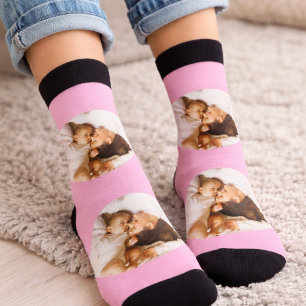 Chaussette Chaussettes à Visage Personnalisé – Cadeau de Chau