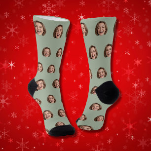 Chaussette Chaussettes à Visage Personnalisé Photo