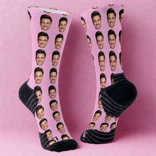 Chaussette Chaussettes à Visage Photo, Personnalisées de Mani