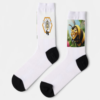 Chaussette Chaussettes abeille Evil Smile de Bob's Bees