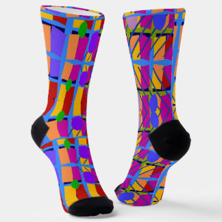 Chaussette Chaussettes Abstraites