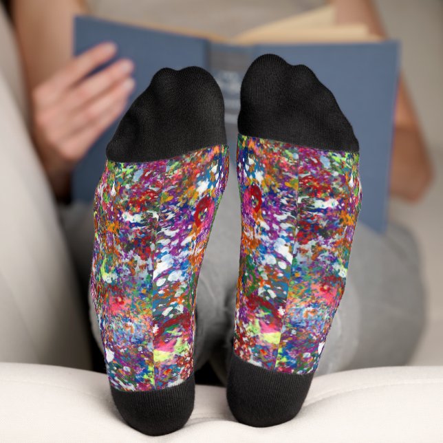 Chaussette Chaussettes Abstraites (Fond)