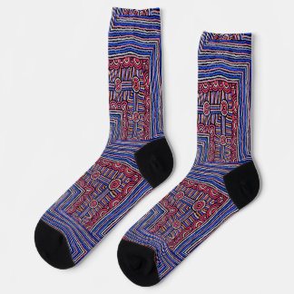 Chaussette Chaussettes Abstraites