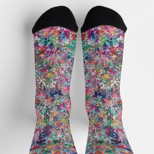 Chaussette Chaussettes Abstraites (Haut)