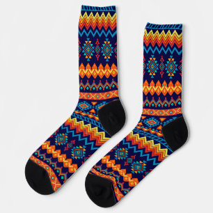 Chaussette Chaussettes African Wax Print Africa Kente Afri An