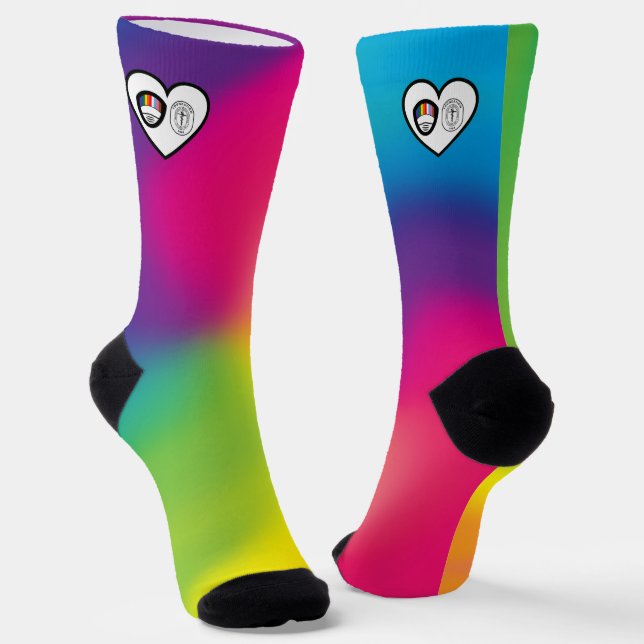 Chaussette Chaussettes arc-en-ciel | AOSA & AWS (Angulaire)