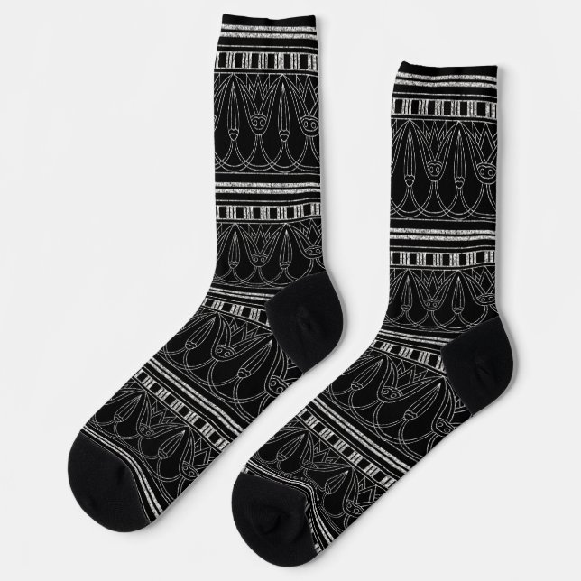 Chaussette chaussettes Art nouveau (Gauche)