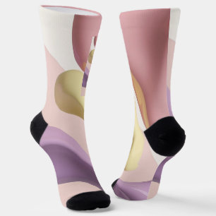 Chaussette Chaussettes au graphique abstrait élégant