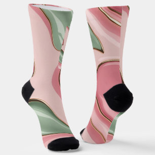 Chaussette Chaussettes au graphique abstrait stylé