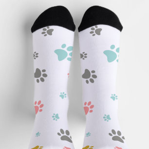Chaussette Chaussettes aux Pattes de Chat