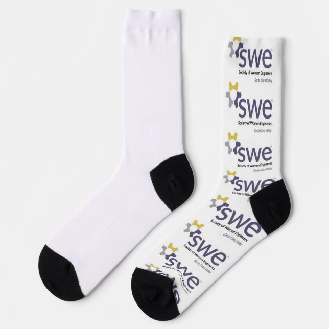 Chaussette Chaussettes avec logo SWE Père Noël Valley (Gauche)