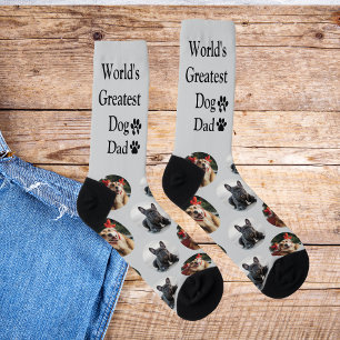 Chaussette Chaussettes avec Photo de Chien et Motif Personnal
