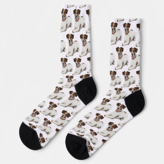 Chaussette Chaussettes avec photo de visage de chien personna