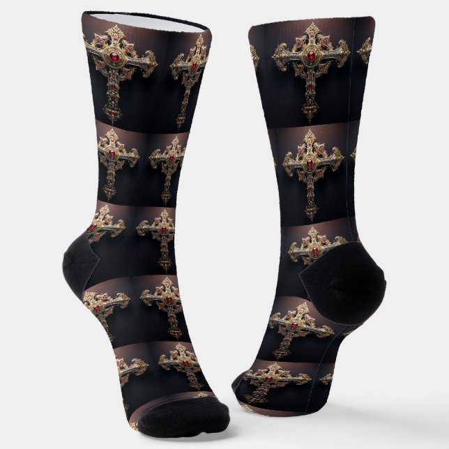 Chaussette Chaussettes B&E Bold et conception élaborée 002124 (Angulaire)