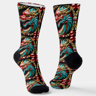 Chaussette Chaussettes B&E Bold et conception élaborée 002217