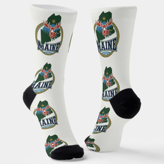 Chaussette Chaussettes B&E Bold et conception élaborée 002336 (Angulaire)