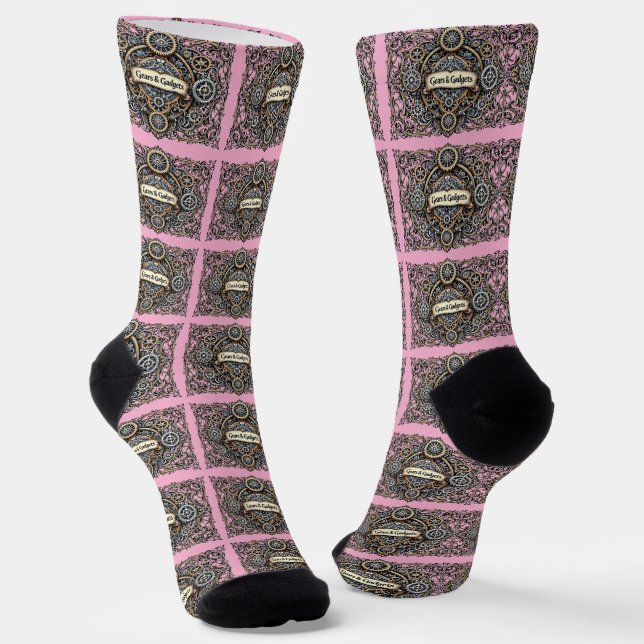 Chaussette Chaussettes B&E Design audacieux et élaboré 002124 (Angulaire)