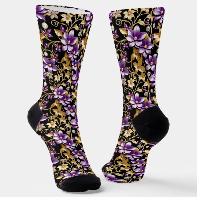 Chaussette Chaussettes B&E Design audacieux et élaboré 002220 (Angulaire)