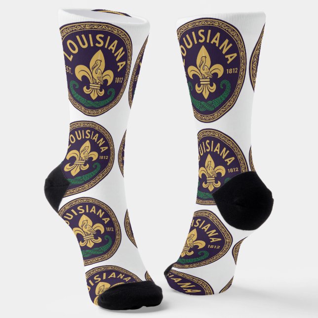 Chaussette Chaussettes B&E Design audacieux et élaboré 00377 (Angulaire)