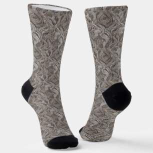 Chaussette Chaussettes B&E Dessin Audacieux et Elaboré 004812