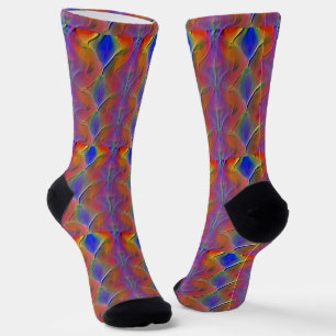 Chaussette Chaussettes B&E Dessin Audacieux et Elaboré 004812