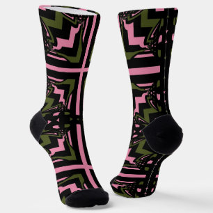 Chaussette Chaussettes B&E Dessin Audacieux et Elaboré 004817