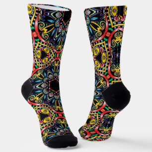 Chaussette Chaussettes B&E Dessin Audacieux et Elaboré 004818