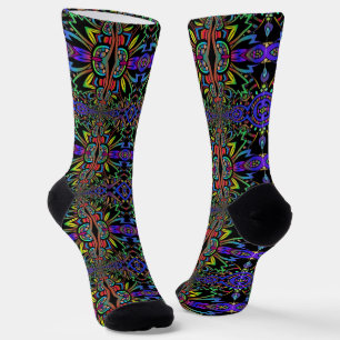 Chaussette Chaussettes B&E Dessin Audacieux et Elaboré 004821