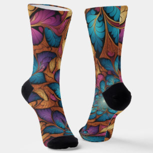 Chaussette Chaussettes B&E Dessin Audacieux et Elaboré 004897