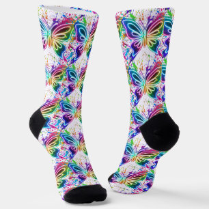 Chaussette Chaussettes B&E Dessin Audacieux et Elaboré 004955