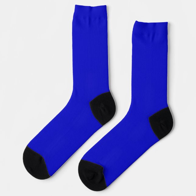 Chaussette Chaussettes Bleues Cobalt (Gauche)