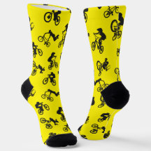 Chaussettes Bmx - Chaussettes Bmx Jaune Freestyle
