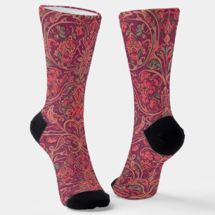 Chaussette Chaussettes Brillantes Motifs Élaborés Sans Coutur