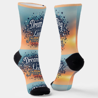 Chaussette Chaussettes Brillantes Rêvent Grand & Vivent sans