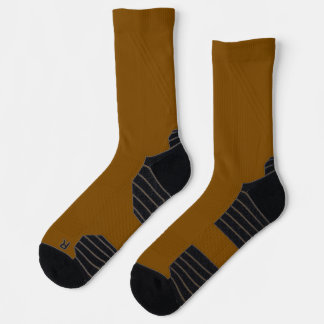 Chaussette Chaussettes Brown d'équipage de sport de haute per