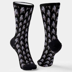 Chaussette Chaussettes Bulldog Anglais Personnaliser Chausset
