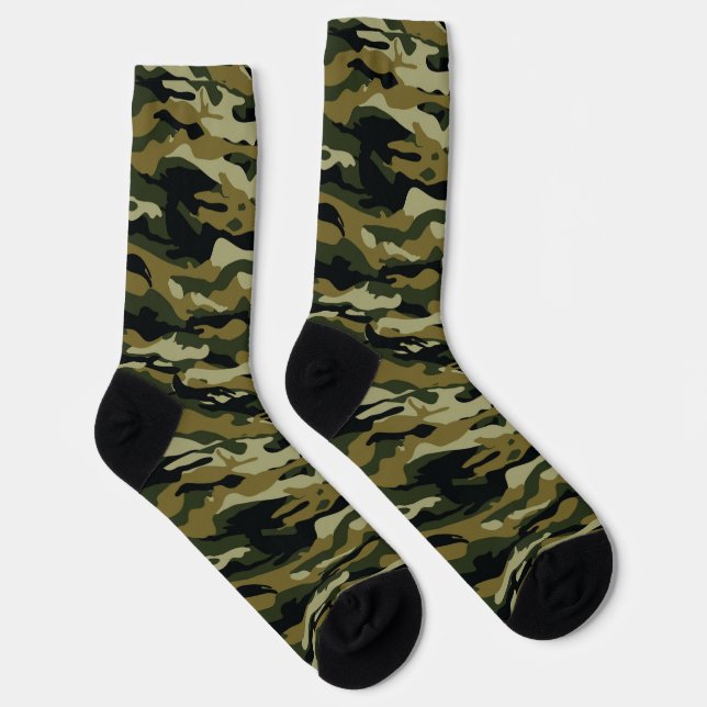 Chaussette Chaussettes Camo Green Hunter (Droite)
