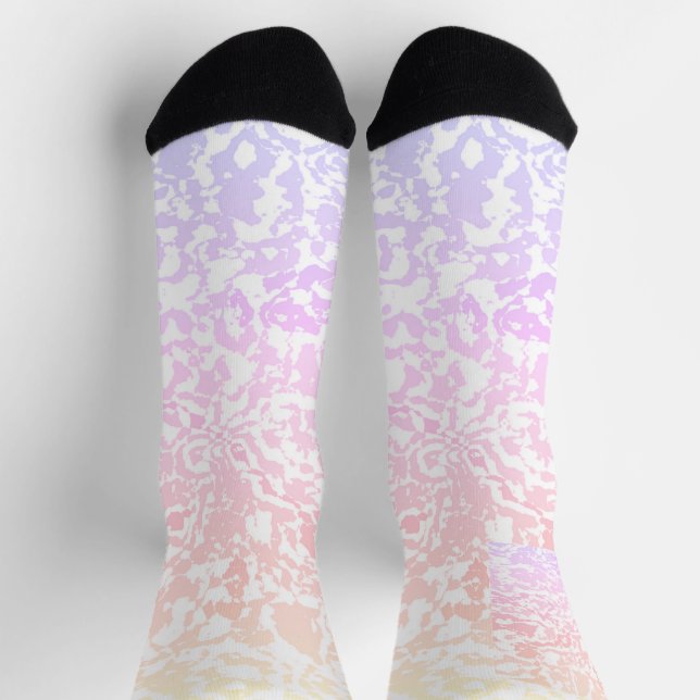 Chaussette Chaussettes camouflage pastel (Haut)