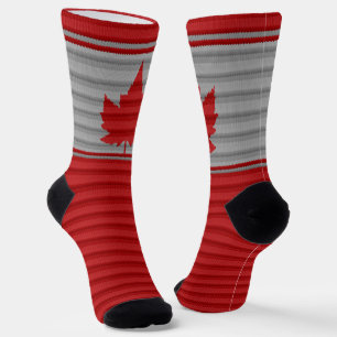 Chaussette Chaussettes Canada Hiver Canada Chaussettes à feui