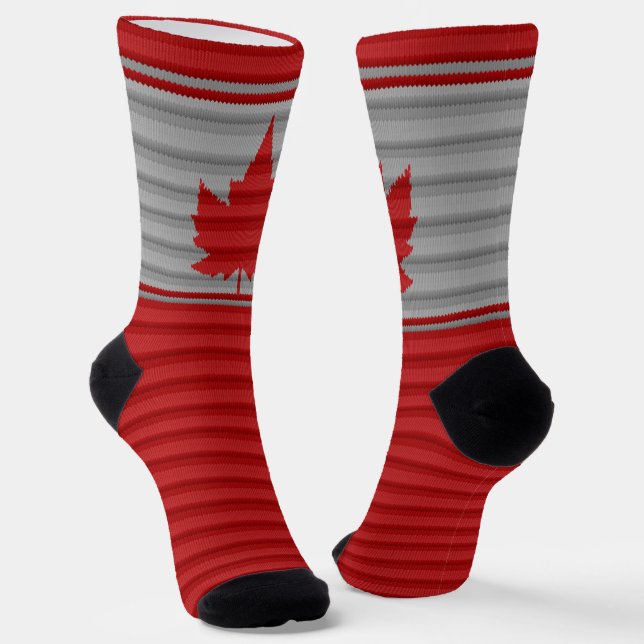 Chaussette Chaussettes Canada Hiver Canada Chaussettes à feui (Angulaire)