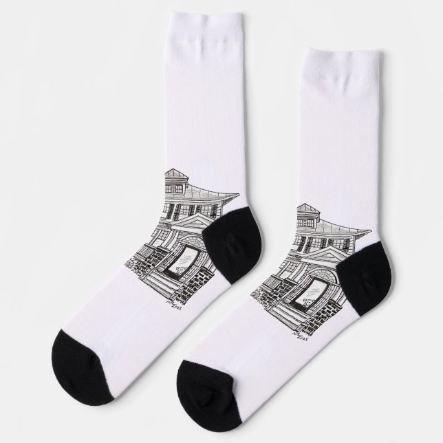 Chaussette chaussettes Charleston (Gauche)