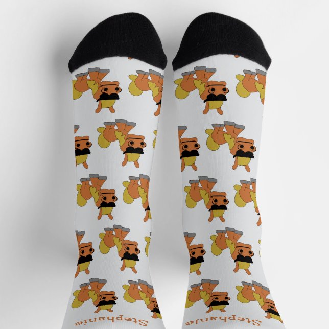 Chaussette Chaussettes Cheval Design (Haut)