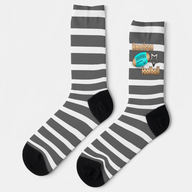 Chaussette Chaussettes coloré soccer américain (Gauche)