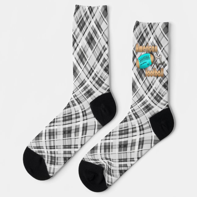 Chaussette Chaussettes coloré soccer américain (Gauche)