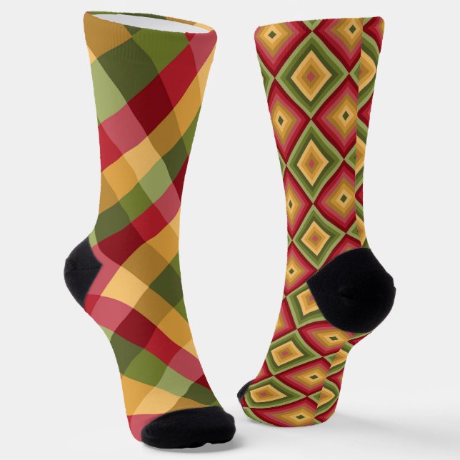 Chaussette Chaussettes colorées inégales (Angulaire)