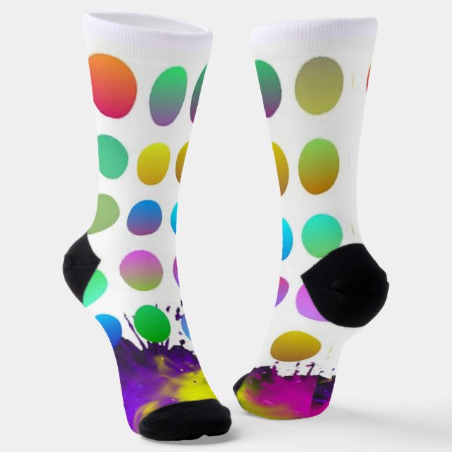 Chaussette Chaussettes colorées pour équipage (Angulaire)