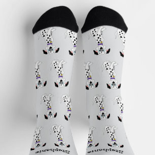 Chaussette Chaussettes Conception de Chien Dalmatien