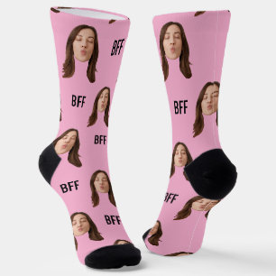 Chaussette Chaussettes d'ami BFF Chaussettes cadeau personnal